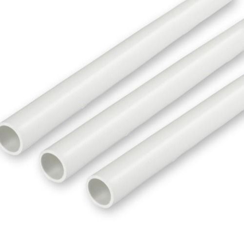 White Color PVC Electric Conduit Pipes 25 mm With Custom Length