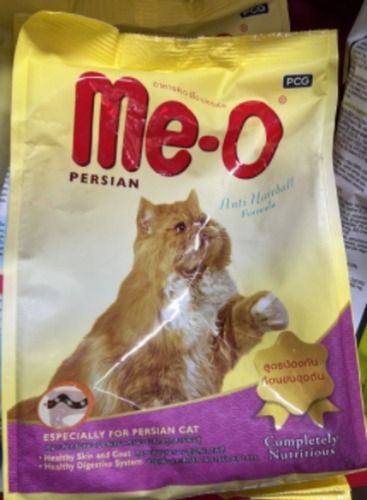 Yellow Color Anti Herbal Healthy And Tasty Cat Food Persian
