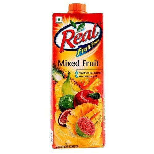 1 Litre Real Delicious Blend Of Natural Fruit Power Mixed Fruit Juice Tetra Pack