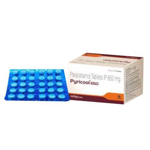 650Mg Paracetamol Tablets For Fast And Effective Fever Relief From Pain And Fever