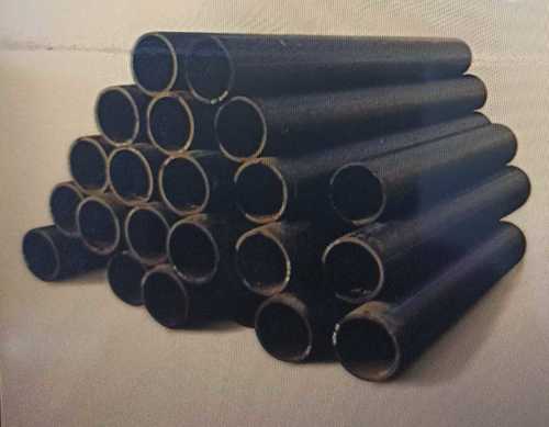 6M Black Round Carbon Steel Pipe For Oil, Gas, Chemical, (6.35 Mm) Length: 3