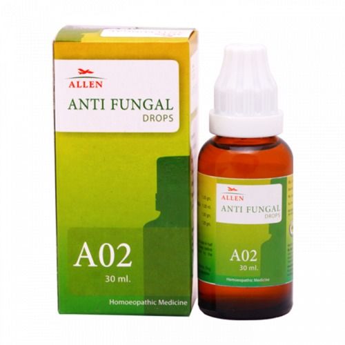 A02 Homeopathic Antifungal Drops - 30 Ml Pack