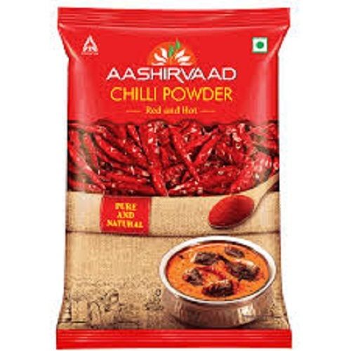 Aashirvaad Red Chilli Powder Hot Spicy And Finely Grounded With No Extra Added Color Grade: Food Grade