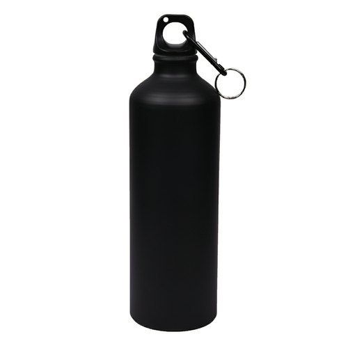 Black Colour Matte Finish Stainless Steel Water Bottle With Anti Leakage Properties