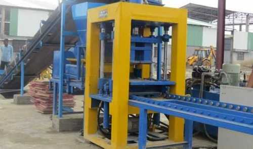 Blue And Yellow Color Plc Based Controller Automatic Paver Block Making Machine Warranty: 1+ Year