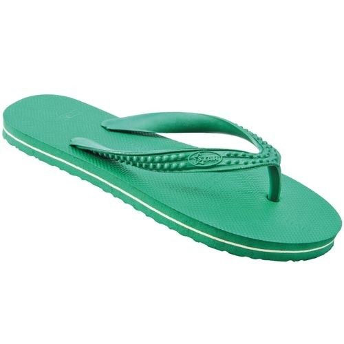 Rubber Comfortable And Light Weight Chappal Green Color With Stylish ...