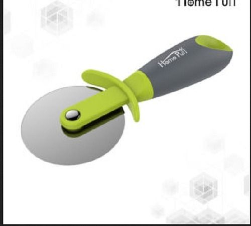 Green & Grey Homepuff Rotary Wheel Type Light Weight Pizza Cutter Stainless Steel Blade