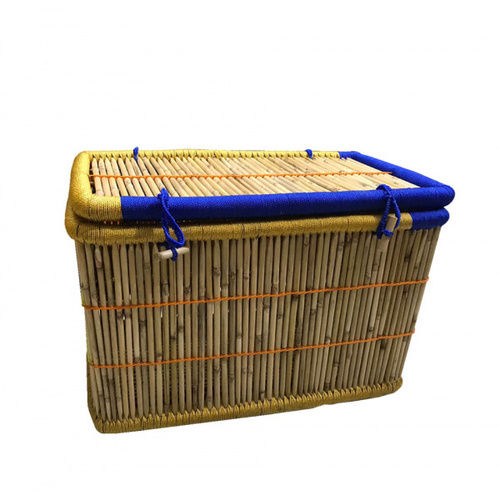 Light Weight Large Size Bamboo Muticolour Laundry Basket For Multi Use