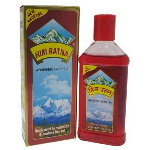 Natural Ayurvedic Cool Oil Quick Relief In Headache & Controls Hair Fall Gender: Female