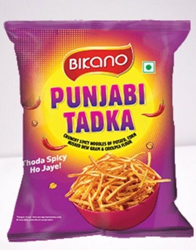 Punjabi Tadka Crunchy Spicy Noodles Of Poter For Rused Dem Gram & Chcepea Flour Thoda Spicy Carbohydrate: 5 Percentage ( % )