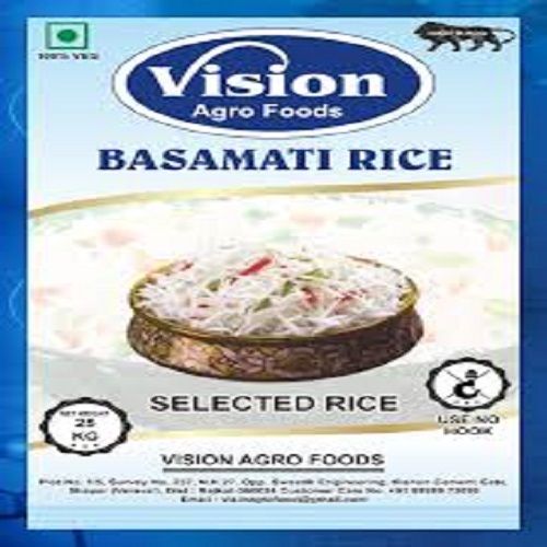 Rich Taste Nutty And Rich In Flavor Vision Agro Based Long Grain Basmati Rice