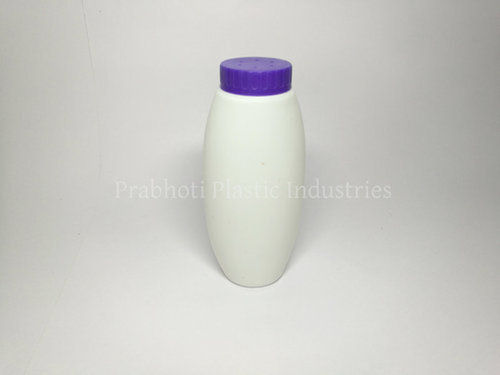 100gm Oval shaped Talcum Powder Bottle