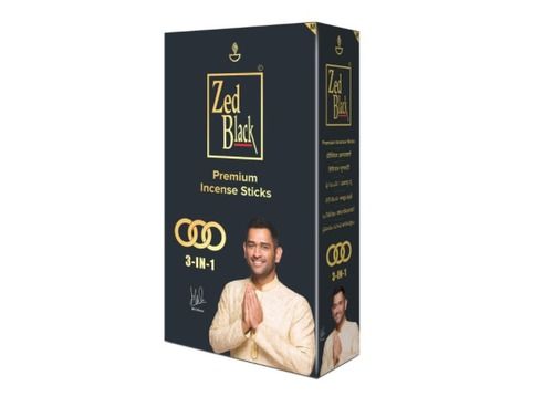 20g Zed Black Premium Incense Sticks For Everyday Use And Meditational Or Religious Purpose