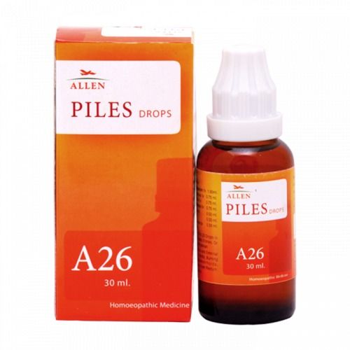 A26 Homeopathic Piles Drop - 30 ML