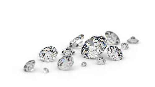 Highly Attractive Pure Round Cut Lab Grown Diamonds