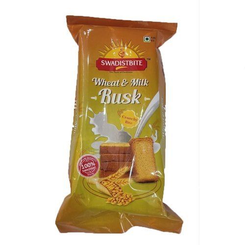 Hygienically Packed Easy To Digest Crispy And Crunchy Swadistbite Wheat And Milk Rusk