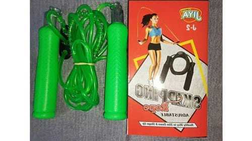 Light Weight Green Plastic Skipping Rope For Persanal Use, Gym