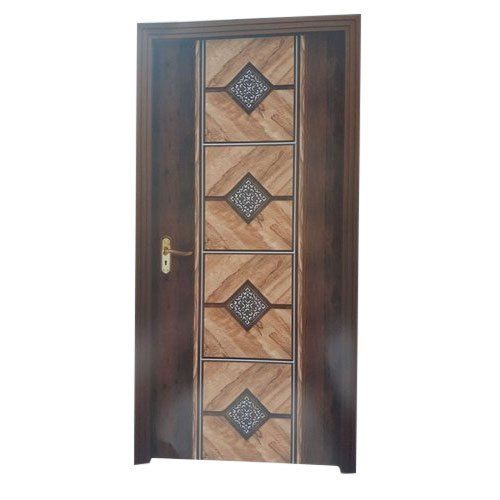 Premium Quality Designer Plywood Door With Waterproof Properties And Handle Lock Application: Exterior