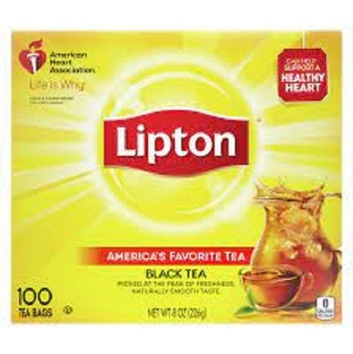 Rich In Taste Hygienically Packed Americas Favorite Lipton Black Tea Bags (104 Box)