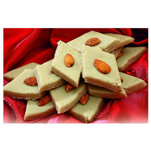 Rich Taste And Indian Origin Healthy Fresh Badam Burfi  Grade: A