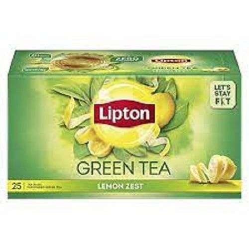 Stay Fit Good For Health 100% Natural Ingredients Lemon Zest Lipton Green Tea Antioxidants