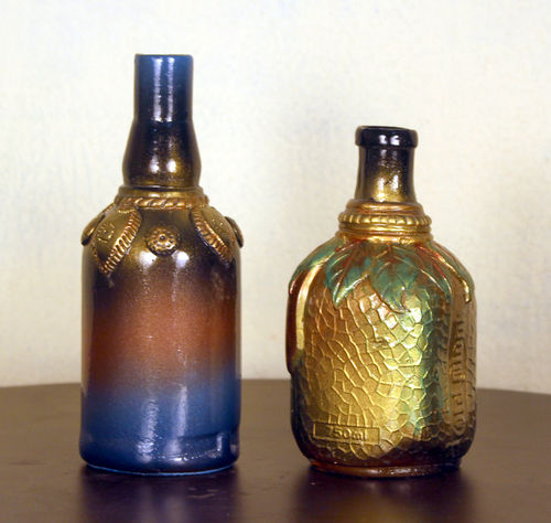Terracotta Decorative And Painted Water Bottle