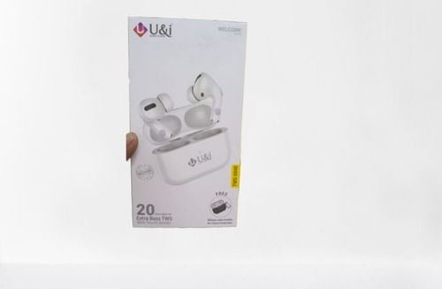 U & I Welcome Series 5040 Bluetooth Truly Wireless In Ear With Microphone White Earbuds Android Version: Android