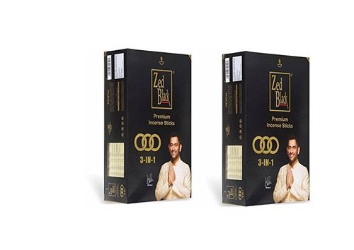 Zed Black 3 In 1 Premium Incense Sticks For Everyday Use And Long Lasting Mesmerizing Scent Sticks