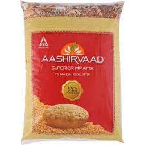 Aashirvaad Whole Wheat Shudh Chakki Atta With High Fiber, Pack Size 10 Kg Additives: No Additives