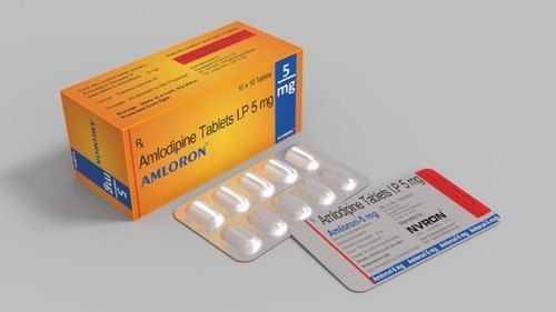  एम्लोडिपाइन टैबलेट 5Mg कूल एंड ड्राई प्लेस 