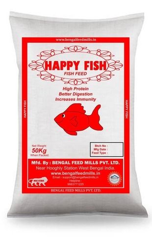 Better Digestion And Increase Immunity High In Protein Happy Fish Feed (50 Kg)