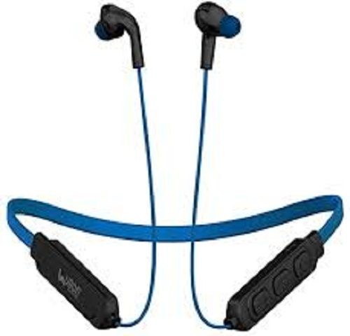 Black And Blue Ubon Cl-118 Wireless Bluetooth Neckband Earphone With Hd Sound Quality