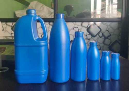 Blue Opaque Pet Plastic Bottles Used For Oil Storage