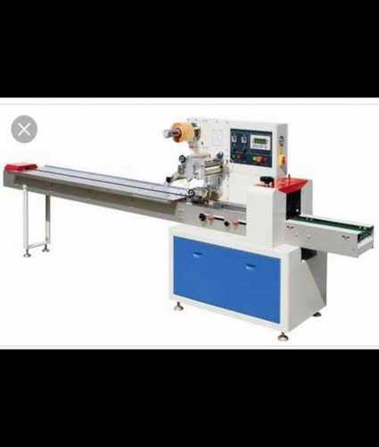 Semi-Automatic Commercial Usage Semi Automatic Electric Flow Wrap Machine, 220 V