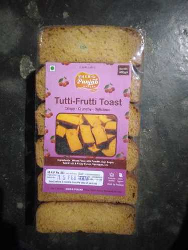 Easy To Digest Crispy Crunchy Delicious Taste Instant Tutti Frutti Rusk Toast