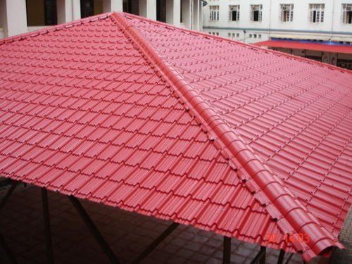 Plain Metal Roof Tiles(Corrosion Resistant And Water Proof) For Residential And Commercial