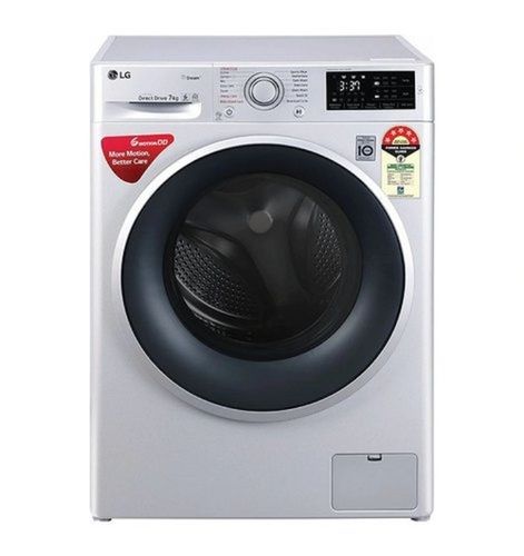 Grey Super Quality And High Efficient 7Kg Lg Front Load Washing Machine Fully Automatic 