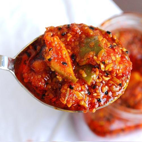 Piece Sweet And Spicy Flavour Rich Mango Pickle Without Added Food Colours And Preservatives