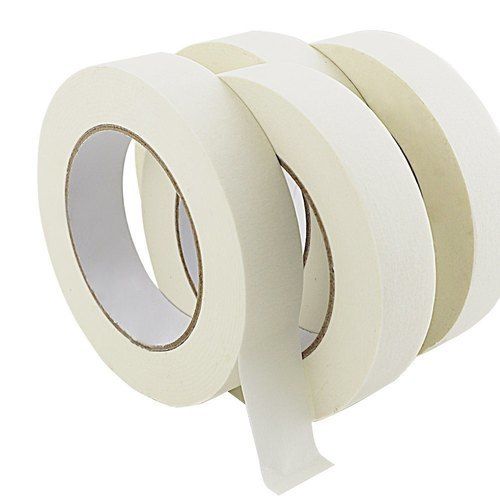 1 Inch Plain White Paper Masking Tape, 20-30 m