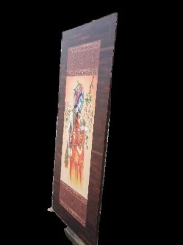 Easy To Clean Eco Friendly Brown Heat Transfer Printing Designer Wooden Door