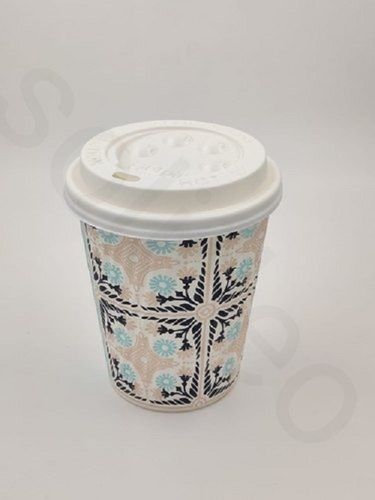 Eco-Friendly Breakage-Free Round Disposable Printed Paper Cup For Beverages