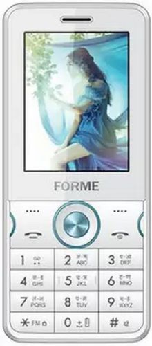 Forme A1 Blue & Grey 2.4 Inch Display Wireless Fm Keypad Phone