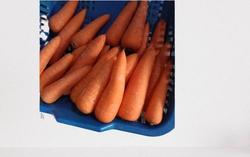 Fresh Carrot 1 Kg With 1 Week Shelf Life And 2% Moisture, Red Color