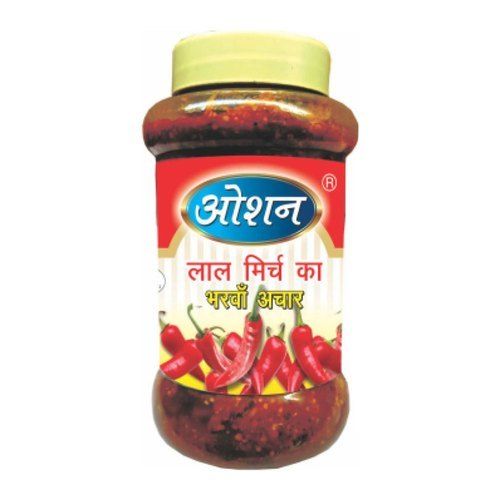 Natural Mustard Oil Red Chilli Pickle 500 Gm Shelf Life: 12 Months