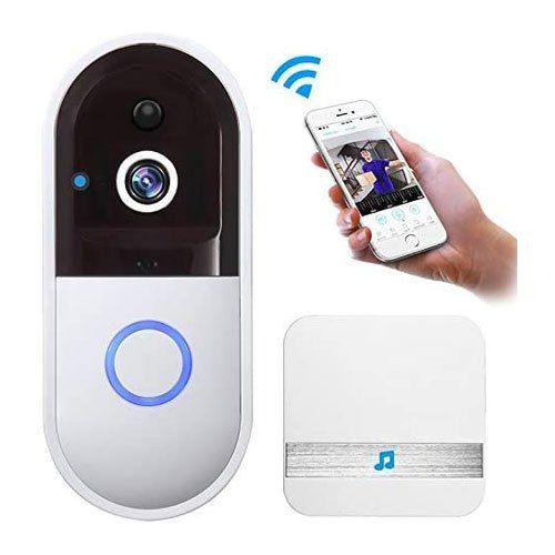 Semi Automatic Electric White Door Bell