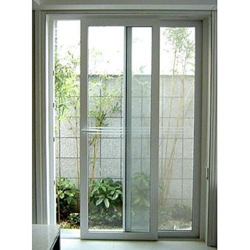 Aluminum Silver Powder Coated Aluminium Frame Sliding Window For Home And Kitchen