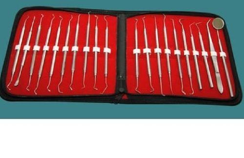 Stainless Steel Dental Conservative Instruments Set ( Set Of a  20a   Pcs)