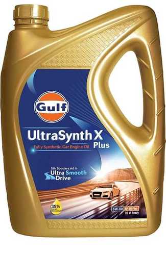 Viscosity Index Improvers Gulf Ultra Synth X Plus Ultra Smooth Drive Engine Oil (5W-30) Application: Car