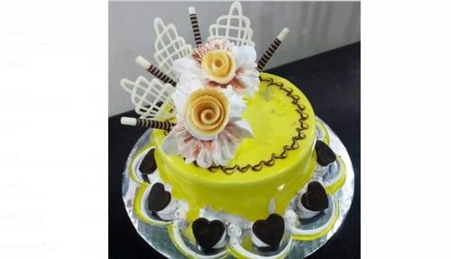 How to make Pineapple cake:easy birthday or Anniversary Vanilla Cake wit...  | Happy anniversary cakes, Happy marriage anniversary cake, Marriage anniversary  cake