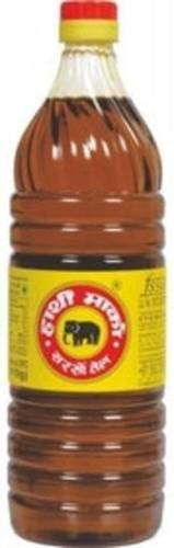 1ltr Natural Healthy Taste Hathi Marcha Mustard Oil For Cooking Food